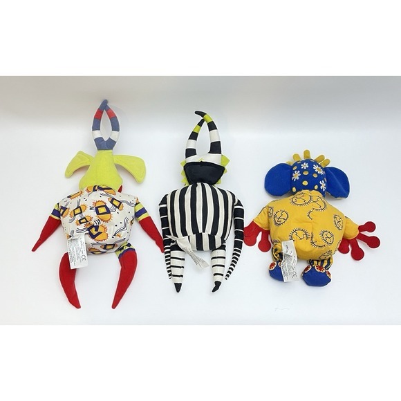 The Lion King The Broadway Musical Beanbag Plushes Lot Of 3 Tricksters 1, 4, 5 - Picture 5 of 12